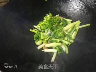 腊肉白菜苔的做法步骤：6