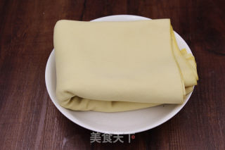 豆皮肉卷的做法步骤：2