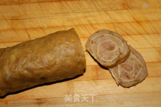 豆皮肉卷的做法步骤：11