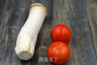 茄汁杏鲍菇的做法步骤：1