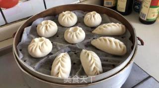 青菜香菇包的做法步骤：14