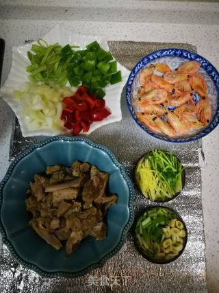 排骨虾～酥鲜味美，营养丰富!的做法步骤：1