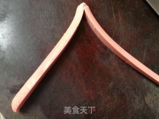 爱心火腿鸡蛋的做法步骤：4