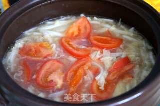 番茄白菜汤的做法步骤：5