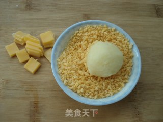 黄金芝士土豆球的做法步骤：5