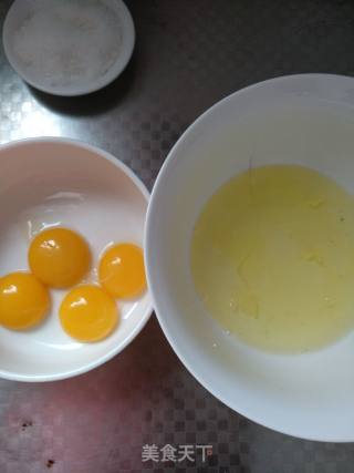 黄桃奶油蛋糕卷的做法步骤：5