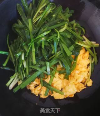 #妈妈的味道#韭菜炒鸡蛋的做法步骤：8