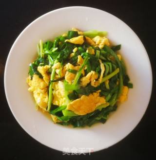 #妈妈的味道#韭菜炒鸡蛋的做法步骤：9