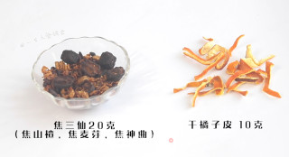 橘皮焦三仙的做法步骤：1
