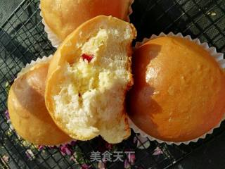 蔓越莓椰蓉面包的做法步骤：12
