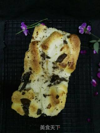 炼乳椰蓉巧克力土司的做法步骤：14
