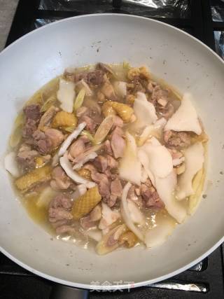 椰青炖鸡的做法步骤：10