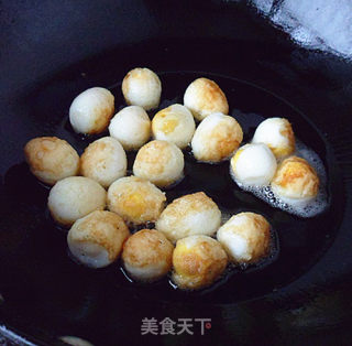 茄汁虎皮鹌鹑蛋的做法步骤：3