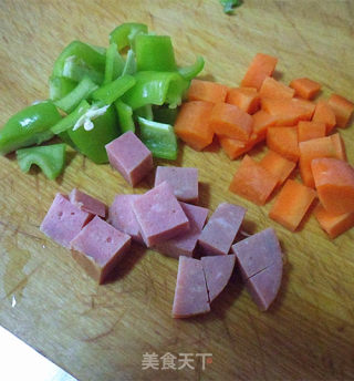 什锦炒香干的做法步骤：2