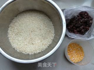 三色杂粮饭的做法步骤：1
