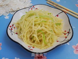 清炒土豆丝的做法步骤：9