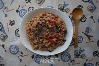 番茄八宝饭的做法步骤：6