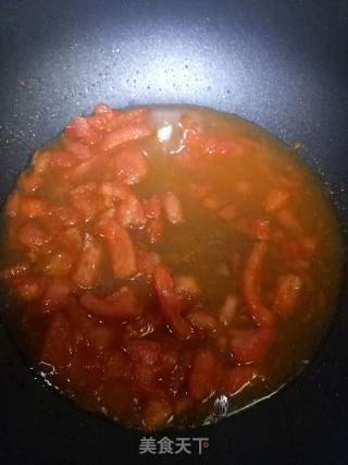 儿童版～番茄鸡蛋汤面的做法步骤：5