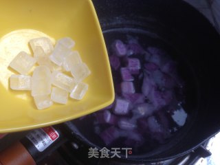 紫淮山汤圆的做法步骤：6