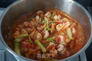 芦笋炒虾仁的做法步骤：4