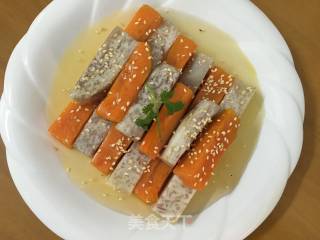金玉满堂 糕烧番薯芋的做法步骤：12