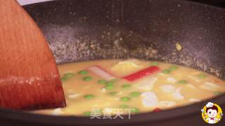 蟹黄豆腐的做法步骤：13