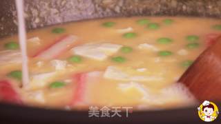 蟹黄豆腐的做法步骤：14