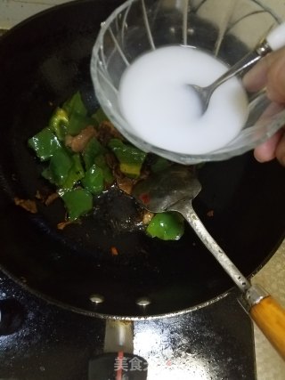 青椒肉片的做法步骤：6