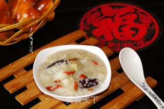 山药黑小米粥的做法步骤：7