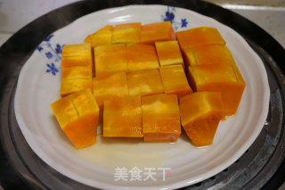 南瓜酒酿圆子的做法步骤：4