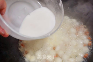 南瓜酒酿圆子的做法步骤：11