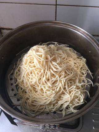 豆角焖面的做法步骤：1