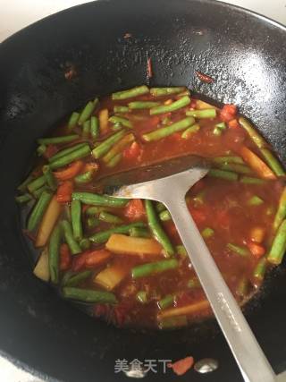 豆角焖面的做法步骤：9