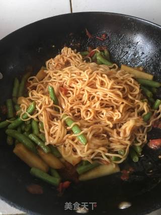 豆角焖面的做法步骤：10