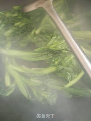 炒白菜心的做法步骤：3