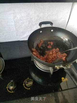 四季豆炒肉片的做法步骤：3