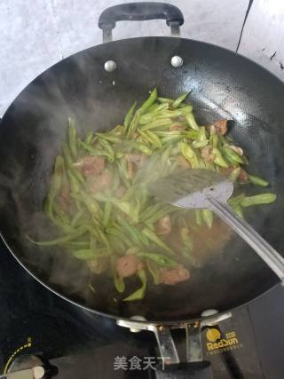 四季豆炒肉片的做法步骤：5