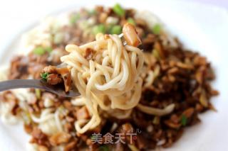 蘑菇盖面的做法步骤：10