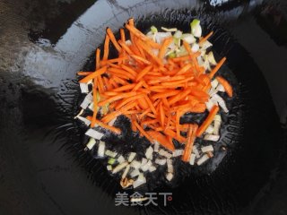 素炒豆皮的做法步骤：4