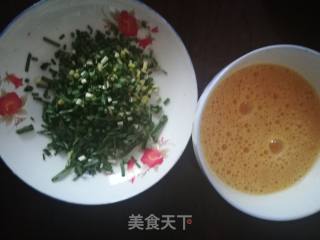 野蒜滑蛋的做法步骤：2