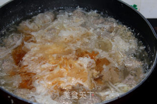 牛肉丸子萝卜丝汤的做法步骤：7