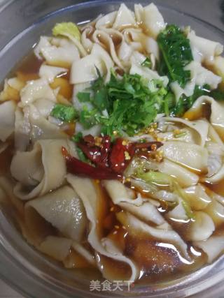 酸辣扯面片的做法步骤：12
