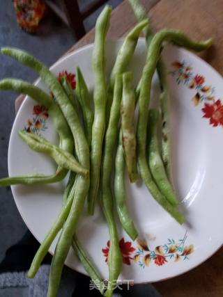 素炒四季豆的做法步骤：1
