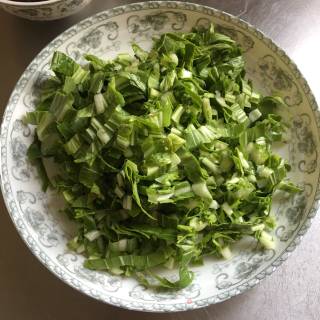 皮蛋青菜粥的做法步骤：2