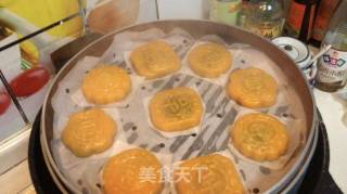 豆沙南瓜饼的做法步骤：11