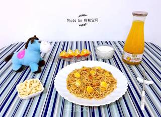 金蛋番茄肉酱意面的做法步骤：13