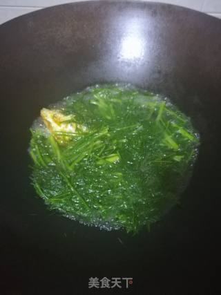 小茴菜鸡蛋汤的做法步骤：4