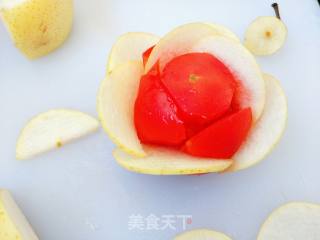 蔬菜水果拼盘的做法步骤：5