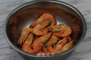 烧阿根廷大红虾的做法步骤：2
