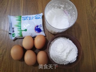 八寸无油戚风蛋糕的做法步骤：1
